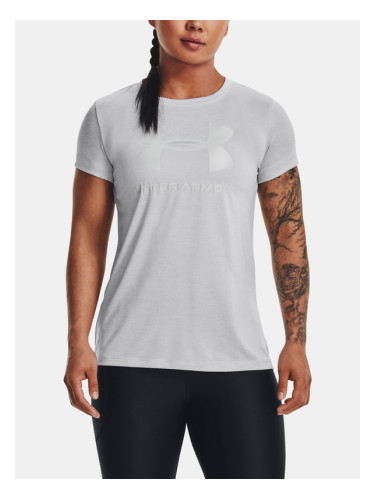 Under Armour UA Tech Twist BL Gel SSC T-shirt Siv