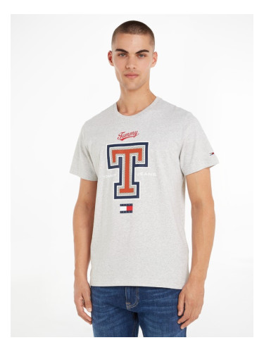 Tommy Jeans Modern Sport T-shirt Siv