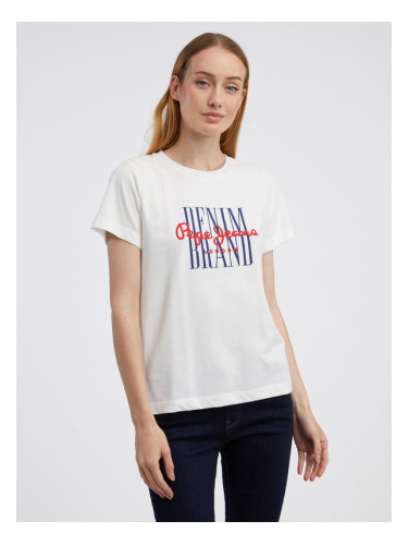 Pepe Jeans Camille T-shirt Byal