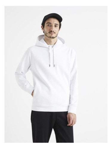 Celio Vesix Sweatshirt Byal