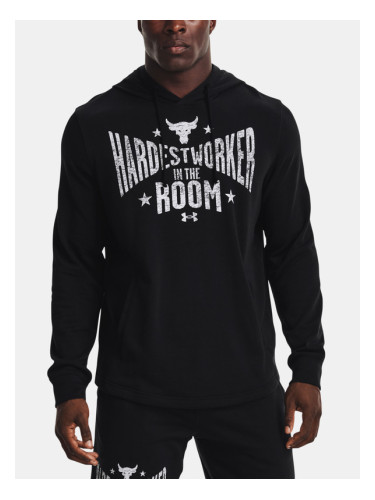 Under Armour UA Project Rock Terry Hoodie Sweatshirt Cheren