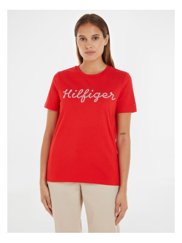 Tommy Hilfiger T-shirt Cherven