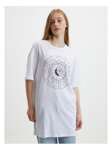 Noisy May Zodiac T-shirt Byal