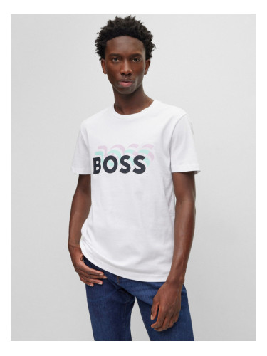 BOSS T-shirt Byal