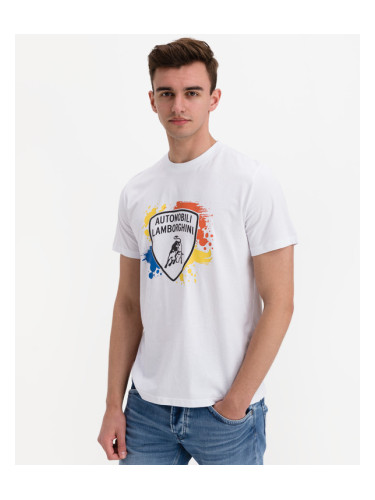 Lamborghini T-shirt Byal