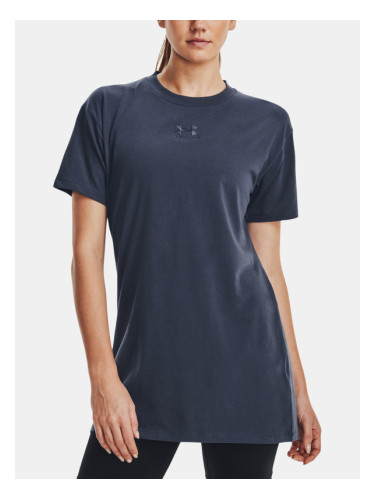 Under Armour UA Logo Extended SS T-shirt Siv