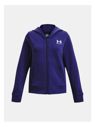 Under Armour UA Rival Terry FZ Hoodie Суитшърт детски Sin