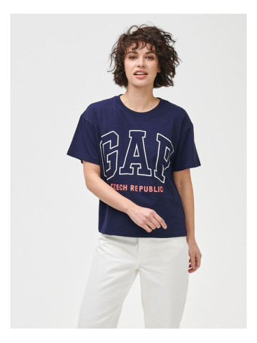 GAP Logo Czeach Republic easy short sleeve tee T-shirt Sin