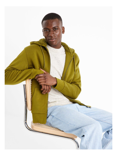 Celio Sweatshirt Zelen