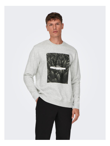 ONLY & SONS Oren Sweatshirt Siv