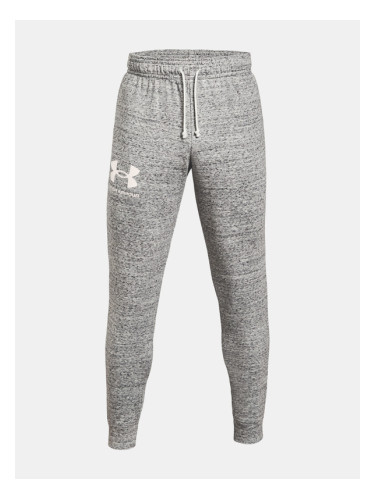 Under Armour RIVAL TERRY JOGGER - bílá Долнище Byal