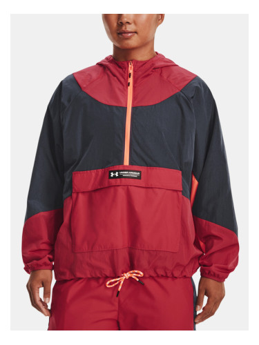 Under Armour Rush Woven Anorak Яке Cherven