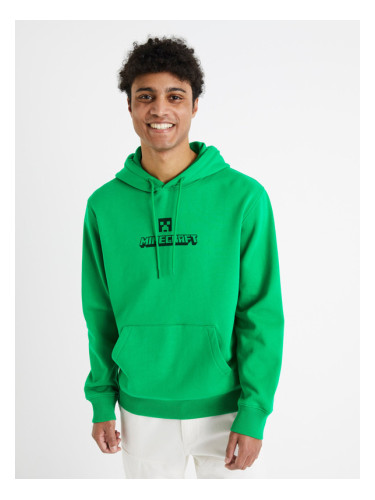 Celio Minecraft Sweatshirt Zelen