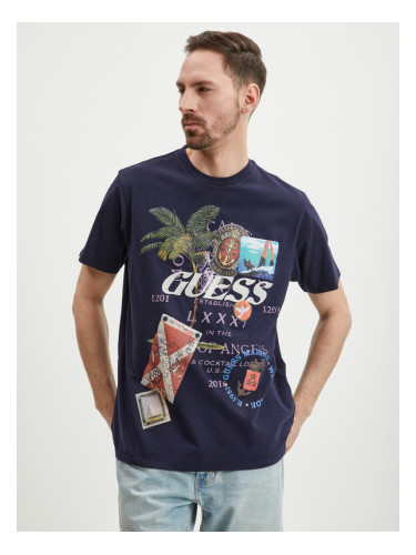 Guess Nautica Collage T-shirt Sin