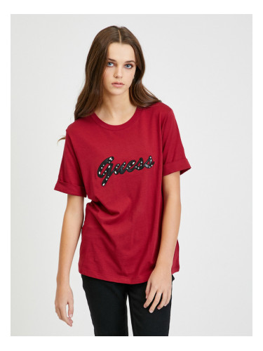 Guess Nichita T-shirt Cherven