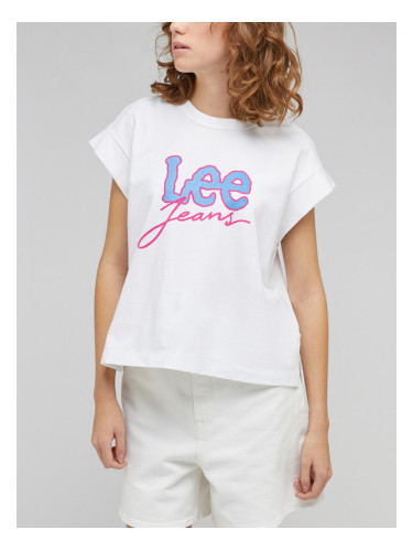 Lee T-shirt Byal