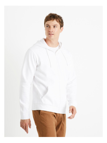 Celio Vethree Sweatshirt Byal