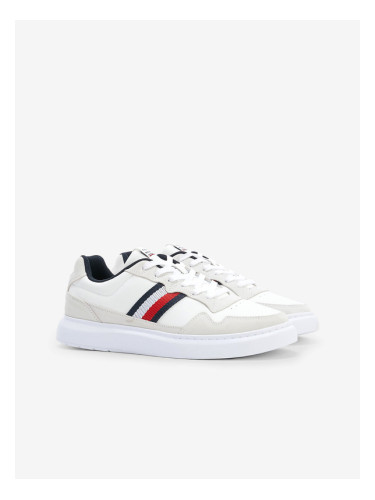 Tommy Hilfiger Lightweight Leather Спортни обувки Byal