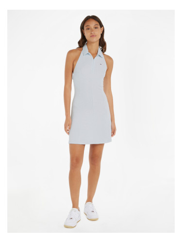 Tommy Jeans Zip Thru Polo Dress Рокля Sin