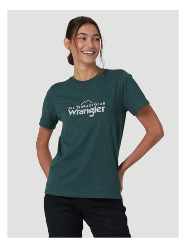 Wrangler T-shirt Zelen