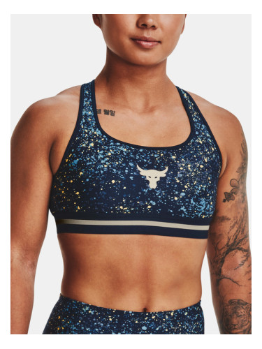 Under Armour UA Project Rock Bra Printed Cпортен Сутиен Sin