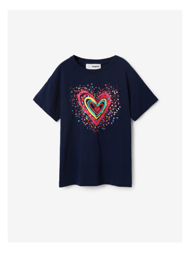 Desigual Heart Тениска детски Sin