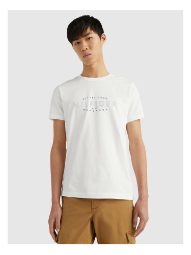 Tommy Hilfiger Curve T-shirt Byal