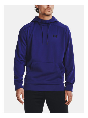 Under Armour UA Armour Fleece Hoodie-BLU Sweatshirt Sin