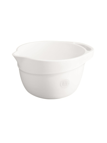 Керамична купа за смесване EMILE HENRY MIXING BOWL - 4.5 л - цвят бял