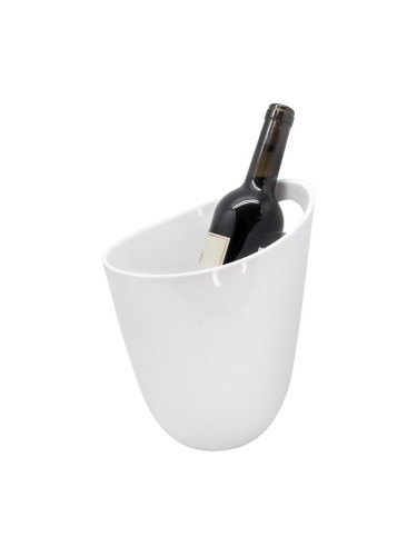 Охладител за бутилки Vin Bouquet ICE BUCKET за 1 бутилка - бял