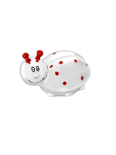 Кутийка за зъбче или кичур ZILVERSTAD LADYBUG със сребърно покритие