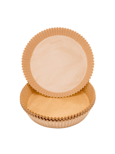 Кръгли хартиени кошници Nerthus за AIR FRYER - Ø20 см - 100 бр.