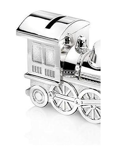 Детска касичка ZILVERSTAD LOCOMOTIVE със сребърно покритие