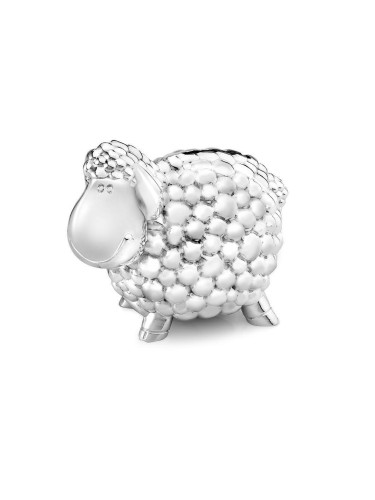 Детска касичка ZILVERSTAD SHEEP в сребрист цвят