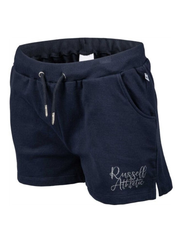 Russell Athletic SCTRIPCED SHORTS Дамски къси панталони, тъмносин, размер