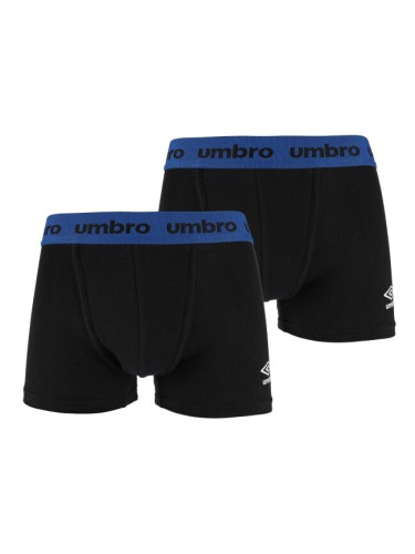 Umbro BOXER SHORT 2 PACK Мъжки боксерки, черно, размер