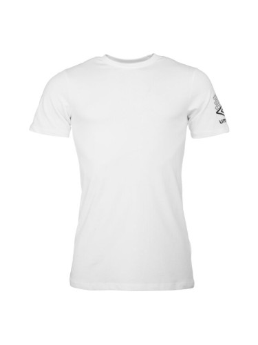 Umbro TERRACE GRAPHIC TEE Мъжка тениска, бяло, размер