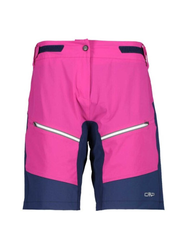 CMP FREE BIKE BERMUDA W Дамски велосипедни панталони в свободна форма, розово, размер