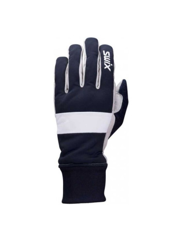 Swix CROSS Мъжки ръкавици за ски бягане, тъмносин, размер