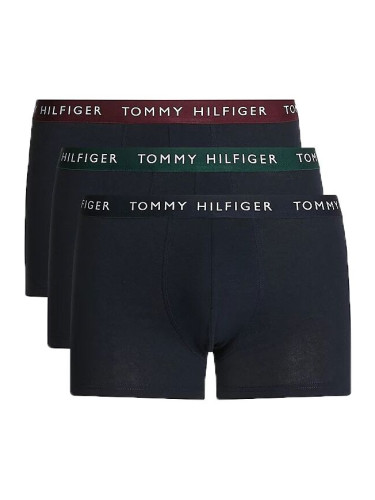 Tommy Hilfiger 3P TRUNK WB Мъжки боксерки, тъмносин, размер