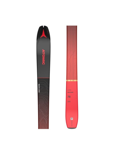 Atomic BACKLAND 78 + SKIN 78/80 Туринг ски, червено, размер