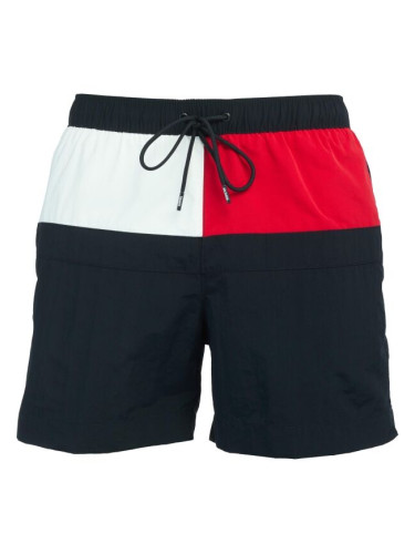 Tommy Hilfiger TH CORE FLAG-MEDIUM DRAWSTRING Мъжки шорти за плуване, тъмносин, размер