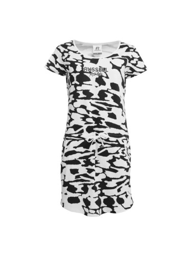 Russell Athletic ZEBRA DRESS W Дамска рокля, бяло, размер