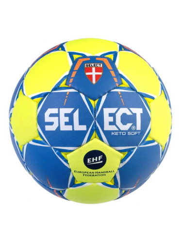 Select HB KETO SOFT Състезателна  топка за хандбал, синьо, размер