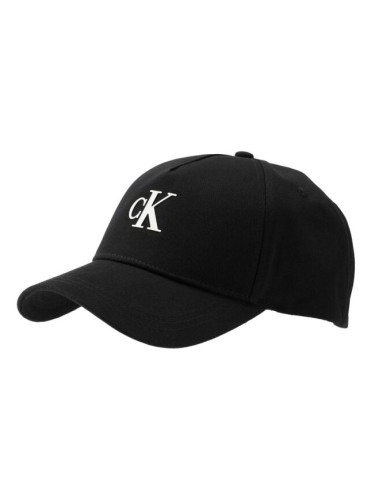 Calvin Klein ESSENTIAL CAP Мъжка шапка с козирка, черно, размер