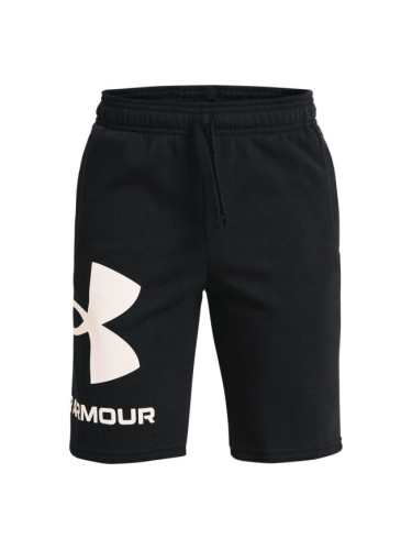 Under Armour RIVAL FLEECE LOGO SH ORTS Къси шорти за момчета, черно, размер