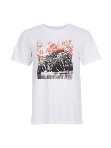 O'Neill PALM T-SHIRT Дамска тениска, бяло, размер