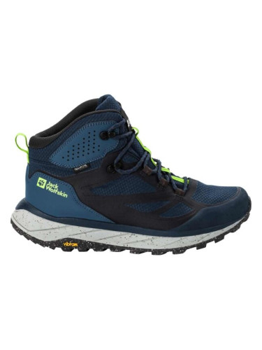 Jack Wolfskin TERRAVENTURE TEXAPORE MID M Мъжки туристически обувки, тъмносин, размер