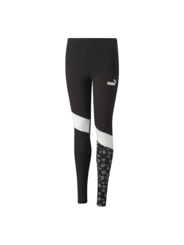 Puma ANIMAL BLOCK LEGGINGS G Клин за момичета, черно, размер