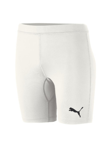 Puma LIGA Baselayer ShortTight Jr Детски спортни къси панталони, бяло, размер